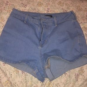 High waisted shorts